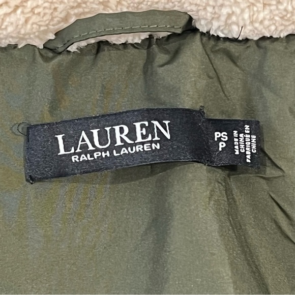 Lauren RALPH LAUREN FAUX FUR LINED HOODED DOWN PUFFER COAT STYLE # 24658 NWT - Picture 11 of 16